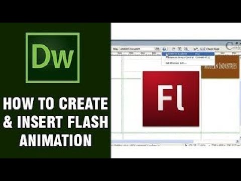 Web Designing Tutorial | How To Create And Insert Flash Animation In To A Webpage | Digi Teacher