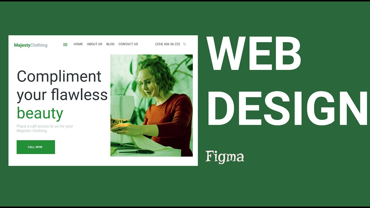 Figma Web Design Tutorial In Less Than 20 Minutes.