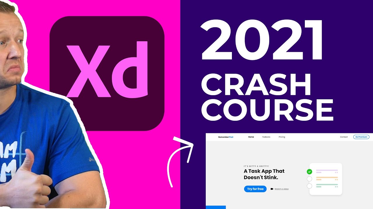 Learn Adobe XD in 2021 by Example (Crash Course)