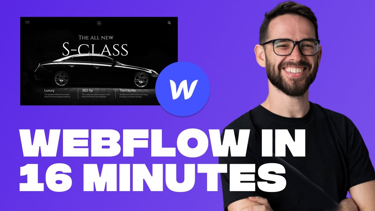 Learn Webflow in 16 Minutes (2021 Crash Course)