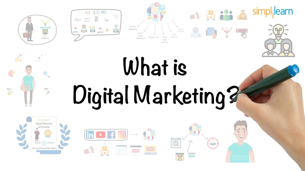 Digital Marketing In 5 Minutes | What Is Digital Marketing? | Learn Digital Marketing | Simplilearn