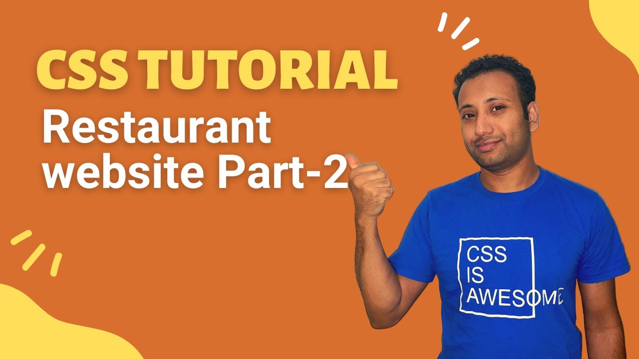 css full course bangla tutorial 65 : Project 4 | Restaurant project (part-2)