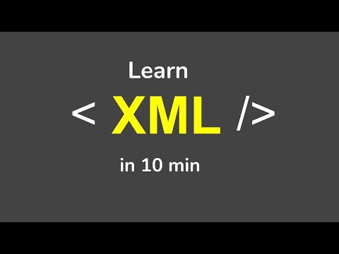 What is XML | XML Beginner Tutorial | Learn XML with Demo in 10 min