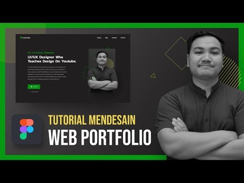 Tutorial Membuat Web Design Portfolio untuk Designer dengan Figma