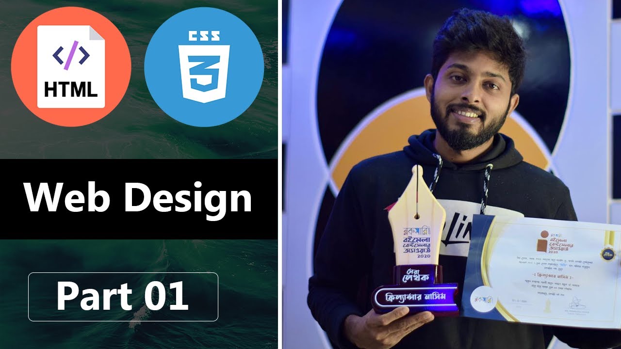 Html5 & Css3 Website Design Part 01 by Freelancer Nasim
