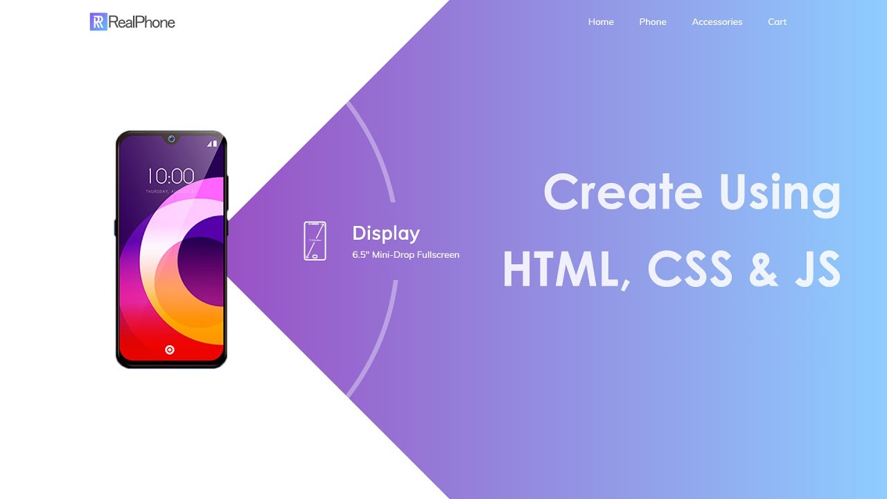 How To Make A Website Using HTML CSS And JavaScript Step By Step | Website Design Tutorial