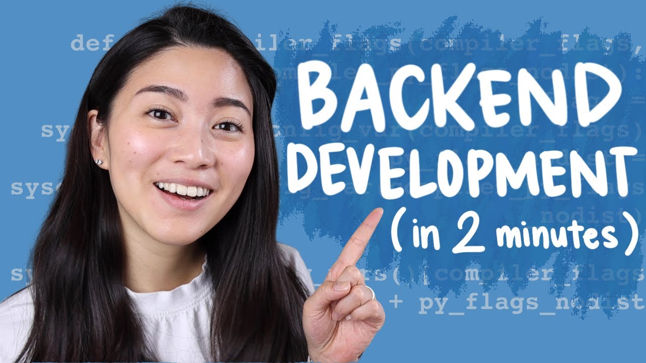 Backend Development explained in 2 minutes // Tech in 2