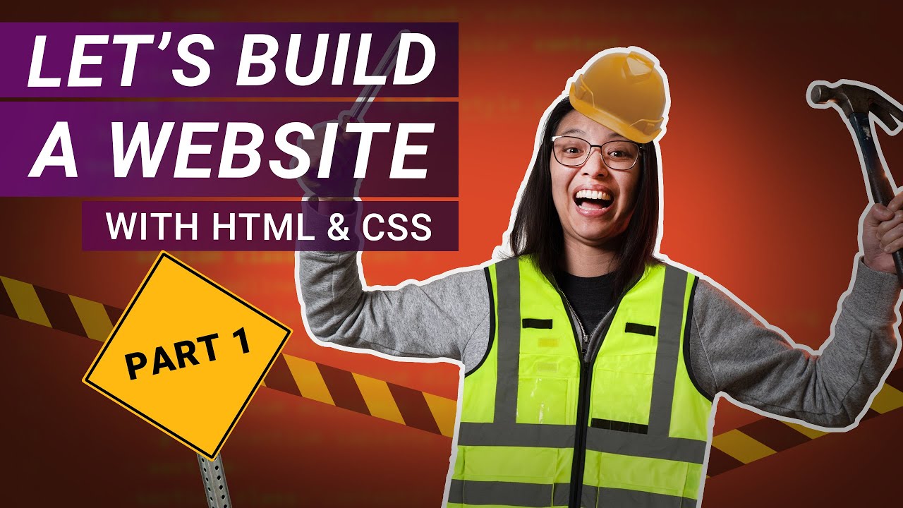 Build a responsive website from scratch with HTML & CSS | Part 1: Navigation bar