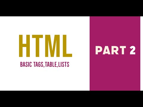 Part 2 | HTML | Web Designing Malayalam Tutorial