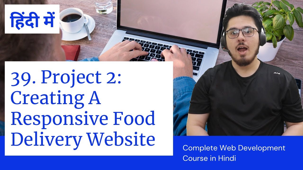 Creating Fully Responsive Website Project Using HTML & CSS  in Hindi | Web Development Tutorials #39