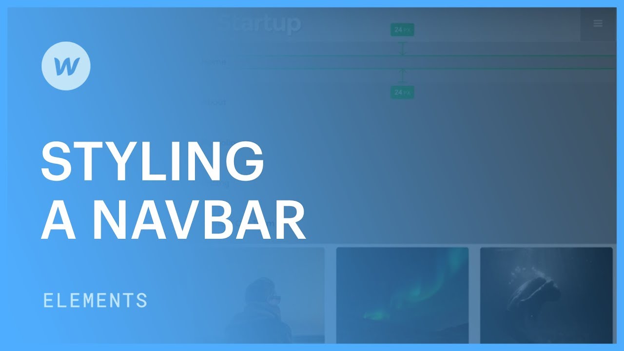 Styling a responsive navigation bar - Web design tutorial