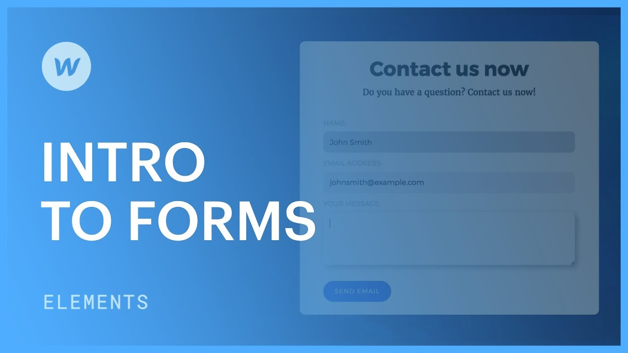 Building a web form - Web design tutorial