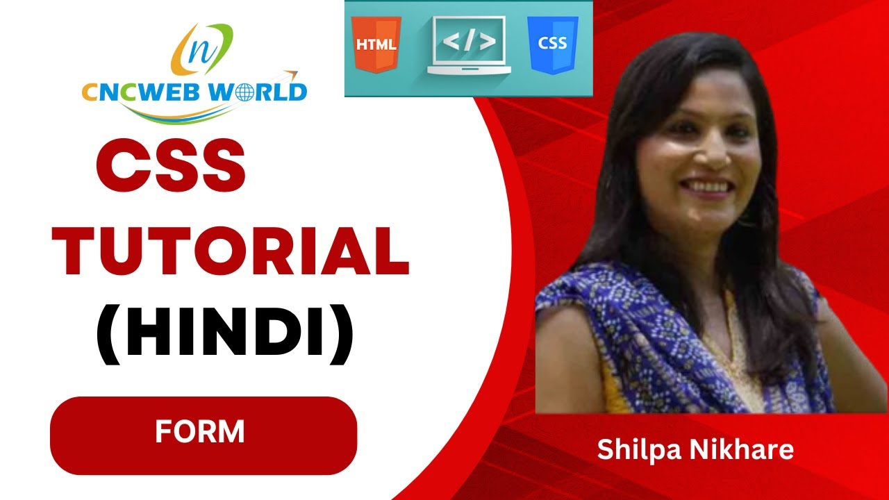 Form  | CSS Tutorial for Beginners |#css #webdesign #webdevelopment | CNC WEB WORLD